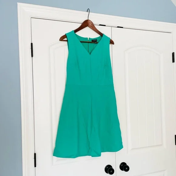 slim fit dress slacks Little White Fit and Flare Dress 8